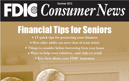 FDIC Tips for Seniors
